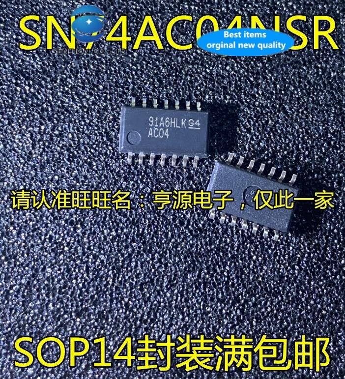 30 pc 100% ű     SN74AC04 SN74AC04NSR ũ ũ AC04 SOP14/߱